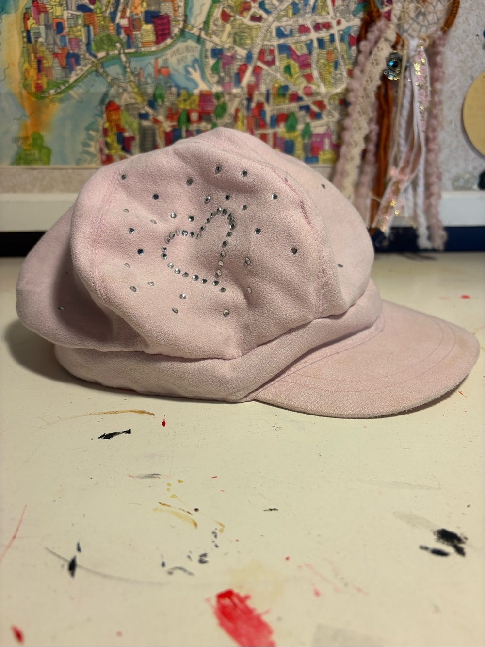 Limited Too Pink Satin Lined Cap